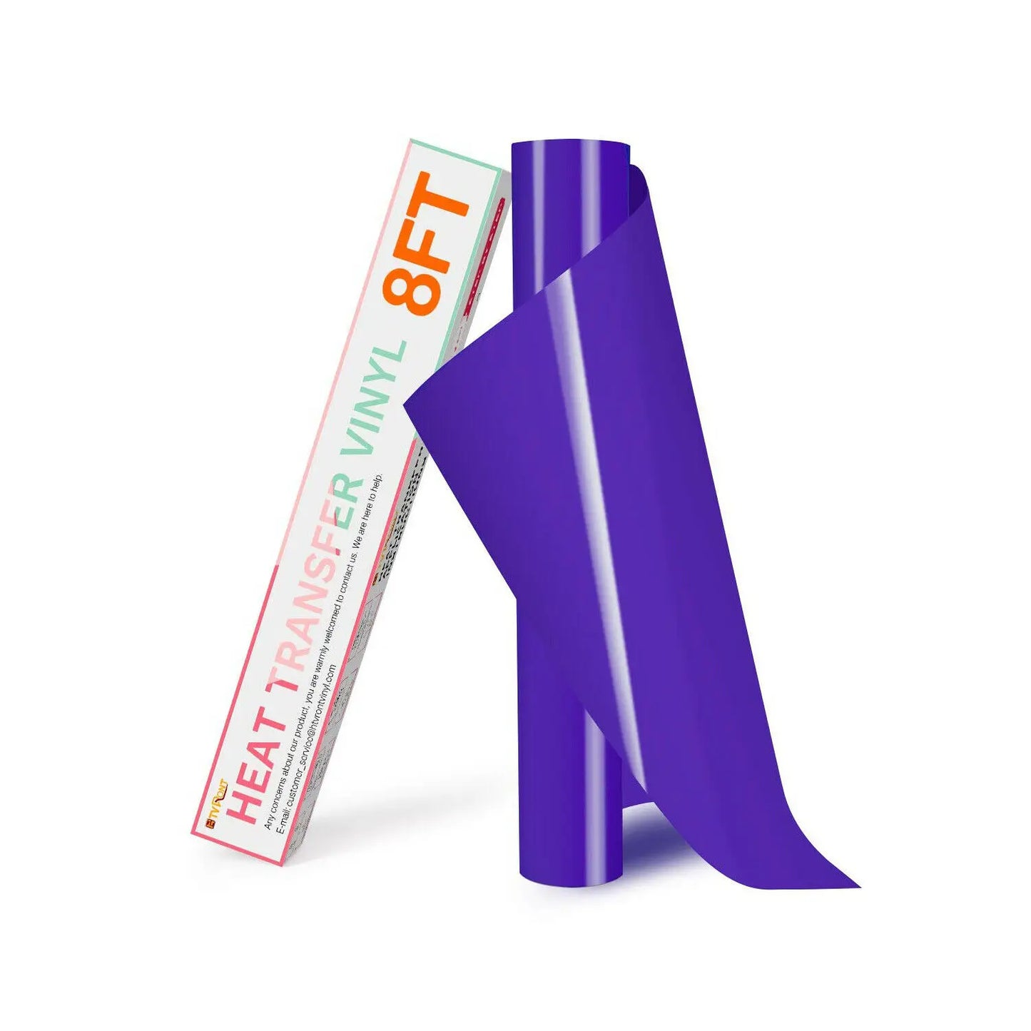 Cricut-kompatibel: Elastische HTV-Flexfolie – 30 x 240 cm – Dehnbare Bügelfolie für T-Shirts & Sporttextilien