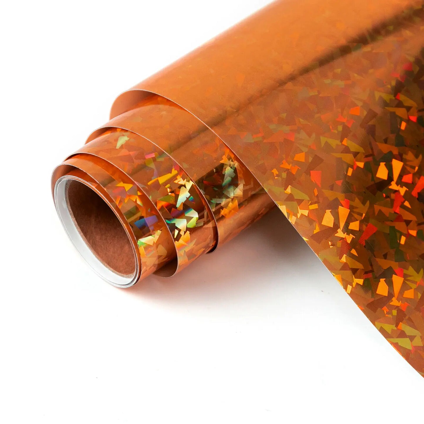 Cricut-kompatibel: Holografische HTV-Folie – Metallic Crystal – 30 x 150 cm – Flexfolie zum Aufbügeln