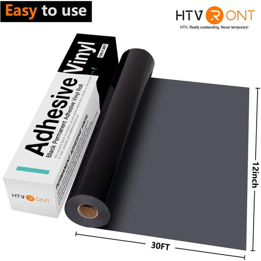 Cricut-kompatibel: Bunte Permanent-Vinylfolie – 30 x 900 cm – Selbstklebende Deko-Folie für DIY-Projekte