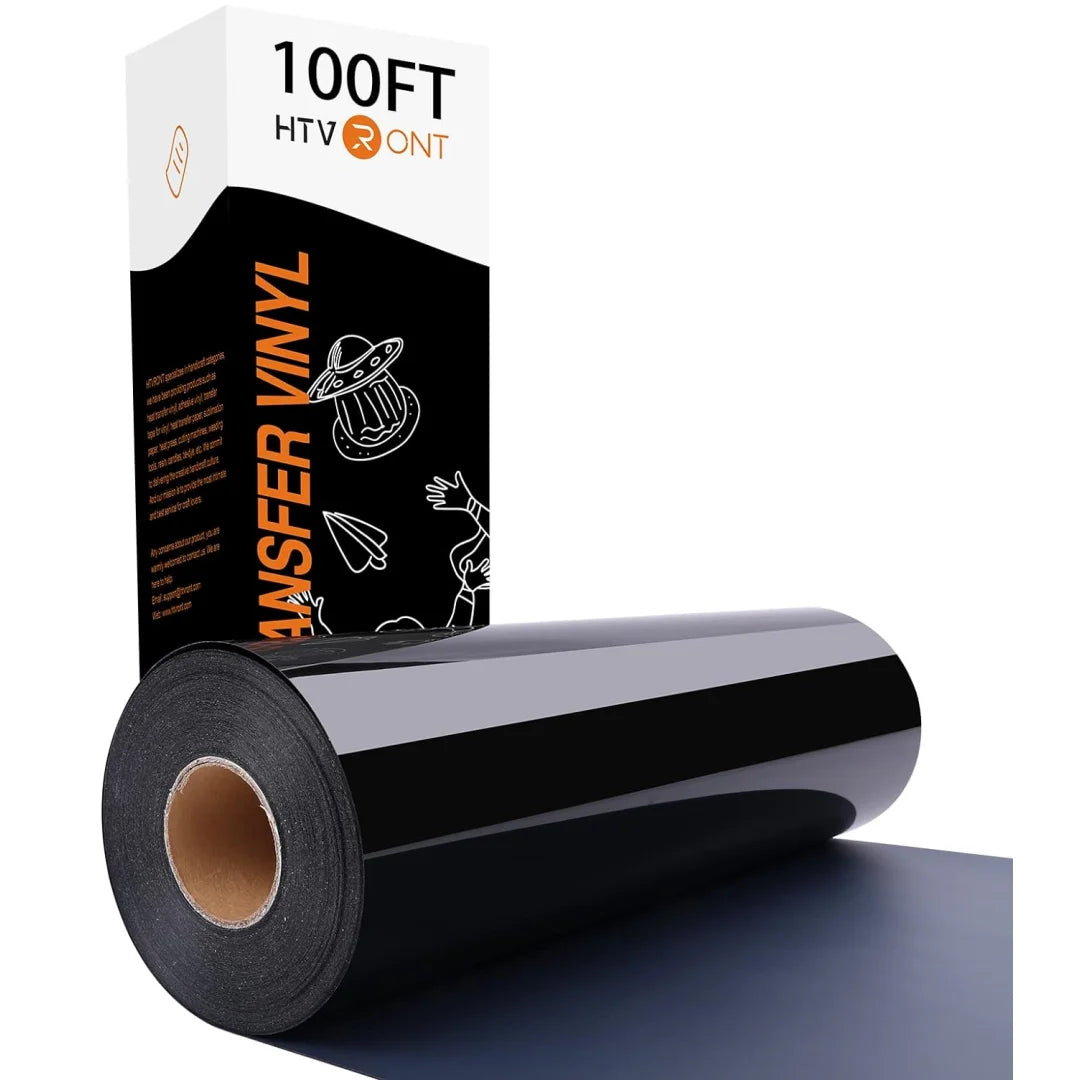 Cricut-kompatibel: HTV-Flexfolie – 30 x 3000 cm – PU-Bügelfolie auf Rolle für Textildruck & DIY-Projekte
