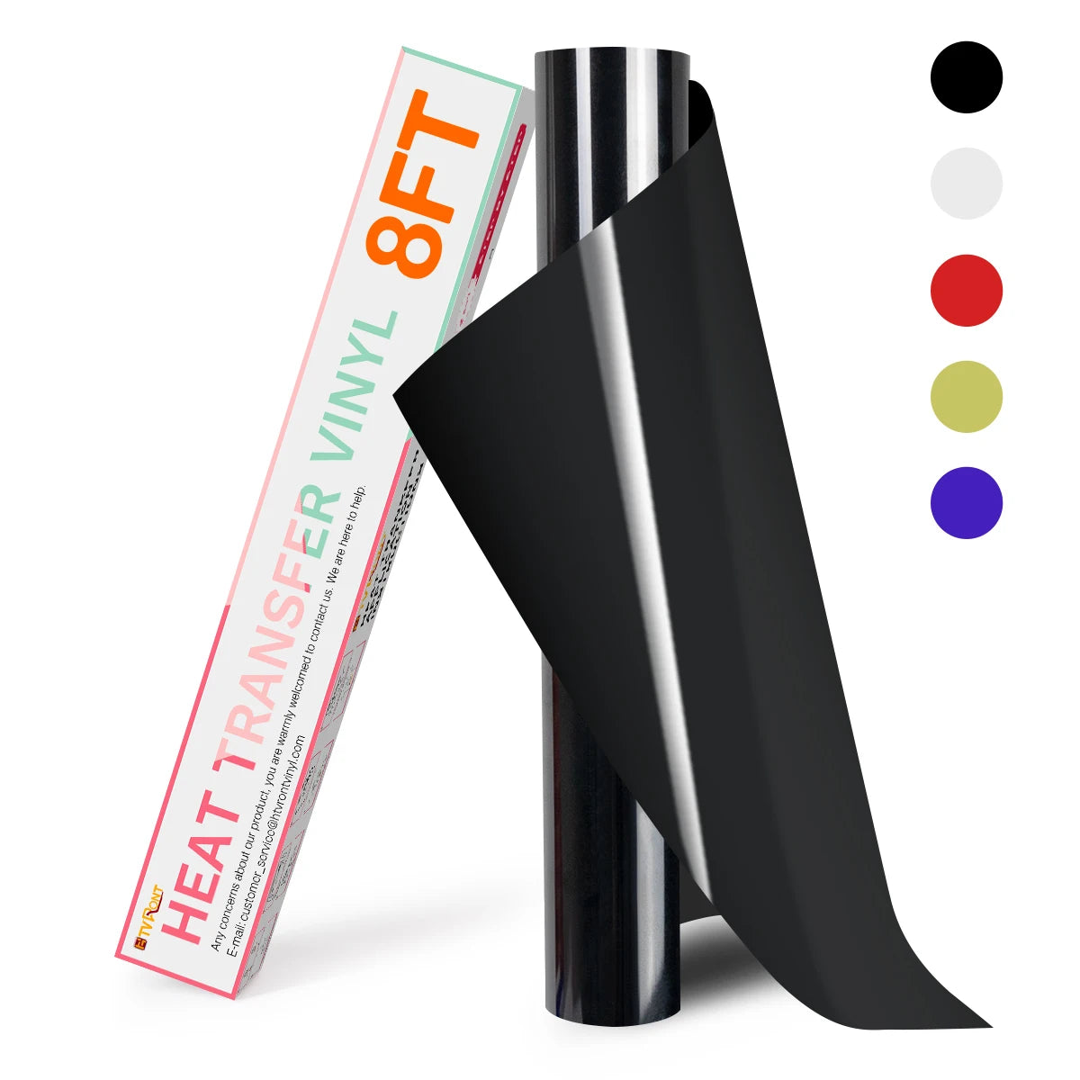 Cricut-kompatibel: Elastische HTV-Flexfolie – 30 x 240 cm – Dehnbare Bügelfolie für T-Shirts & Sporttextilien