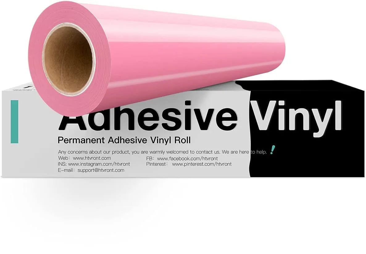 Cricut-kompatibel: Bunte Permanent-Vinylfolie – 30 x 900 cm – Selbstklebende Deko-Folie für DIY-Projekte