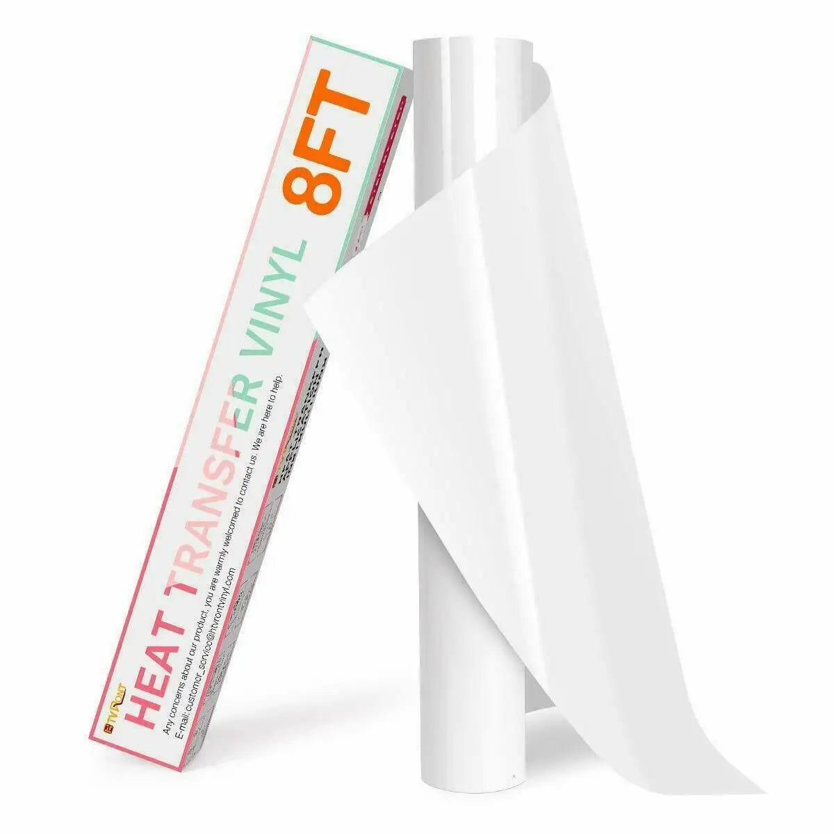 Cricut-kompatibel: Elastische HTV-Flexfolie – 30 x 240 cm – Dehnbare Bügelfolie für T-Shirts & Sporttextilien