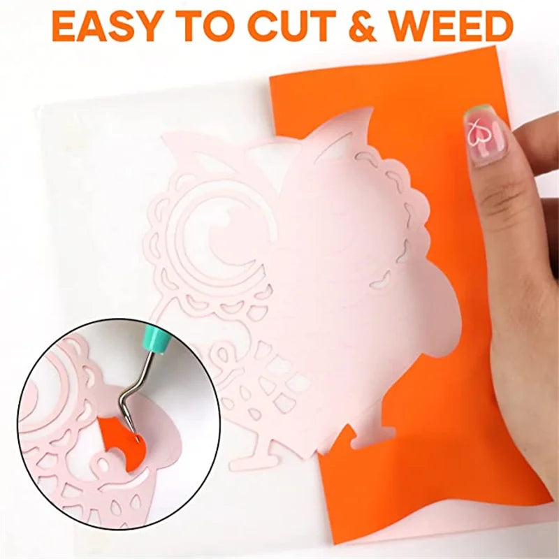 Cricut-kompatibel: 20er/14er Set HTV-Flexfolien – 30 x 90 cm – PU-Bügelfolie zum Aufpressen für DIY-Textildruck