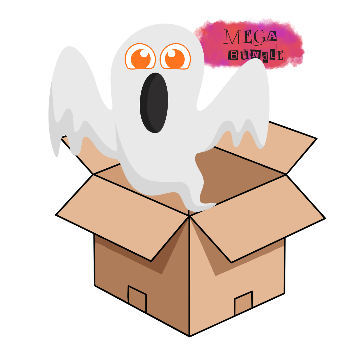 Halloween Mystery Box – Mega Vinyl Bundle (50 SVGs + 10 Vinylrollen)