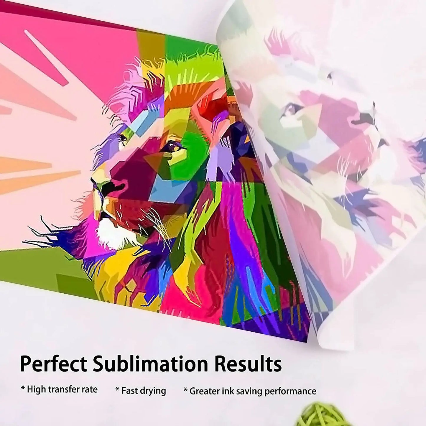 Cricut-kompatibel: 150 Blatt Sublimationspapier – A4 (21 × 29,7 cm) – 120 g Transferpapier für Plotter, T-Shirts & Textildruck