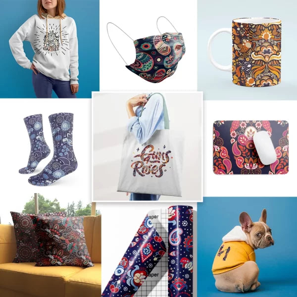 Cricut Easy Press Mini + 20er Bundle Infusible Ink Transferfolien (30,5 × 30,5 cm)