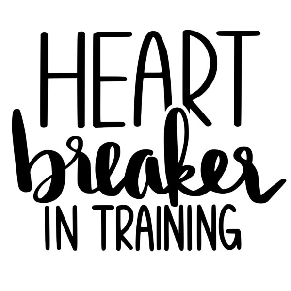 Cricut-kompatibel SVG Design – Heart Breaker in Trainer