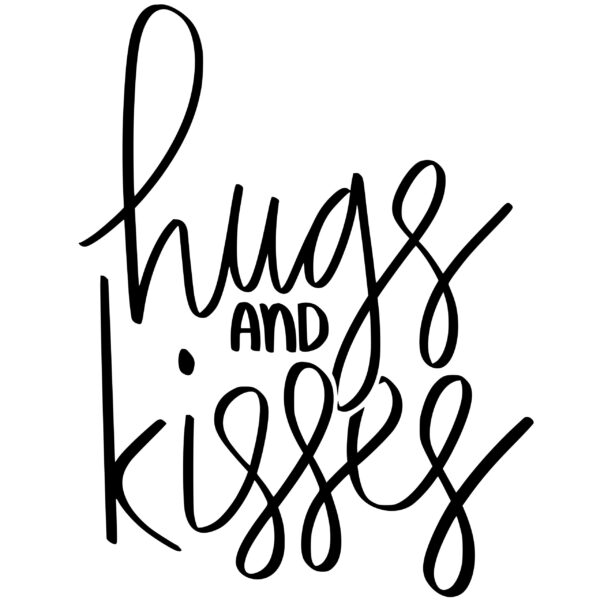Cricut-kompatibel SVG Design – Huge and Kisses