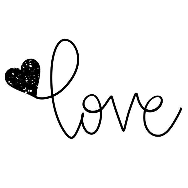 Cricut-kompatibel SVG Design – Love - Image 2