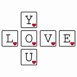 einfachschneiden.de-love-und-you-in-einem-sudoku-aehnlichen-design-SVG