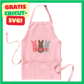 Cricut-kompatibel: Osterhasen in drei Farben – SVG Datei ★★★★☆