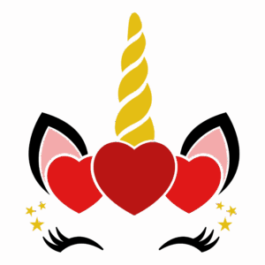 Cricut-kompatibel SVG Design – Einhorn SVG