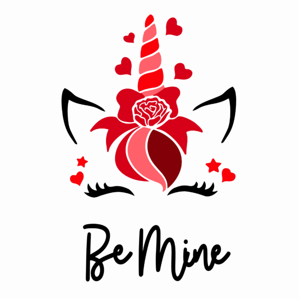 Cricut-kompatibel SVG Design – Be Mine SVG