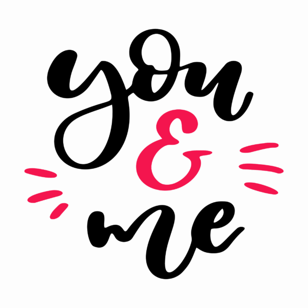 Cricut-kompatibel SVG Design – You & Me SVG - Image 2