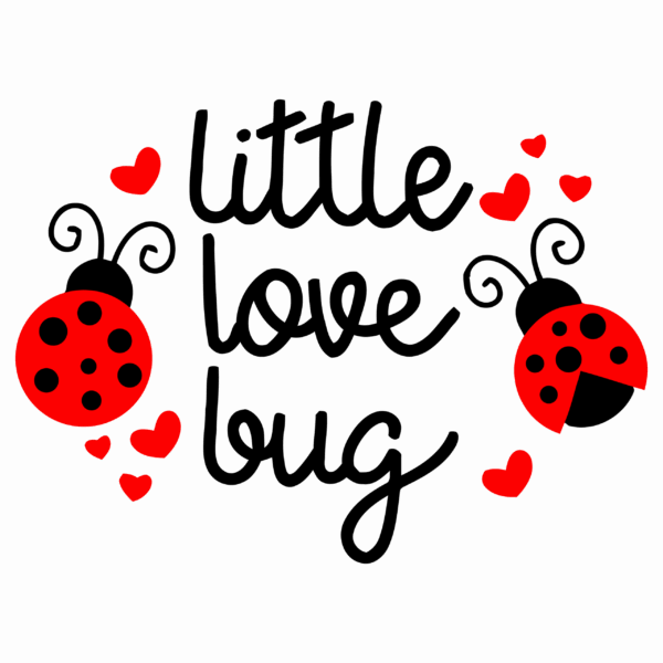 Cricut-kompatibel SVG Design – Little Love Bug SVG