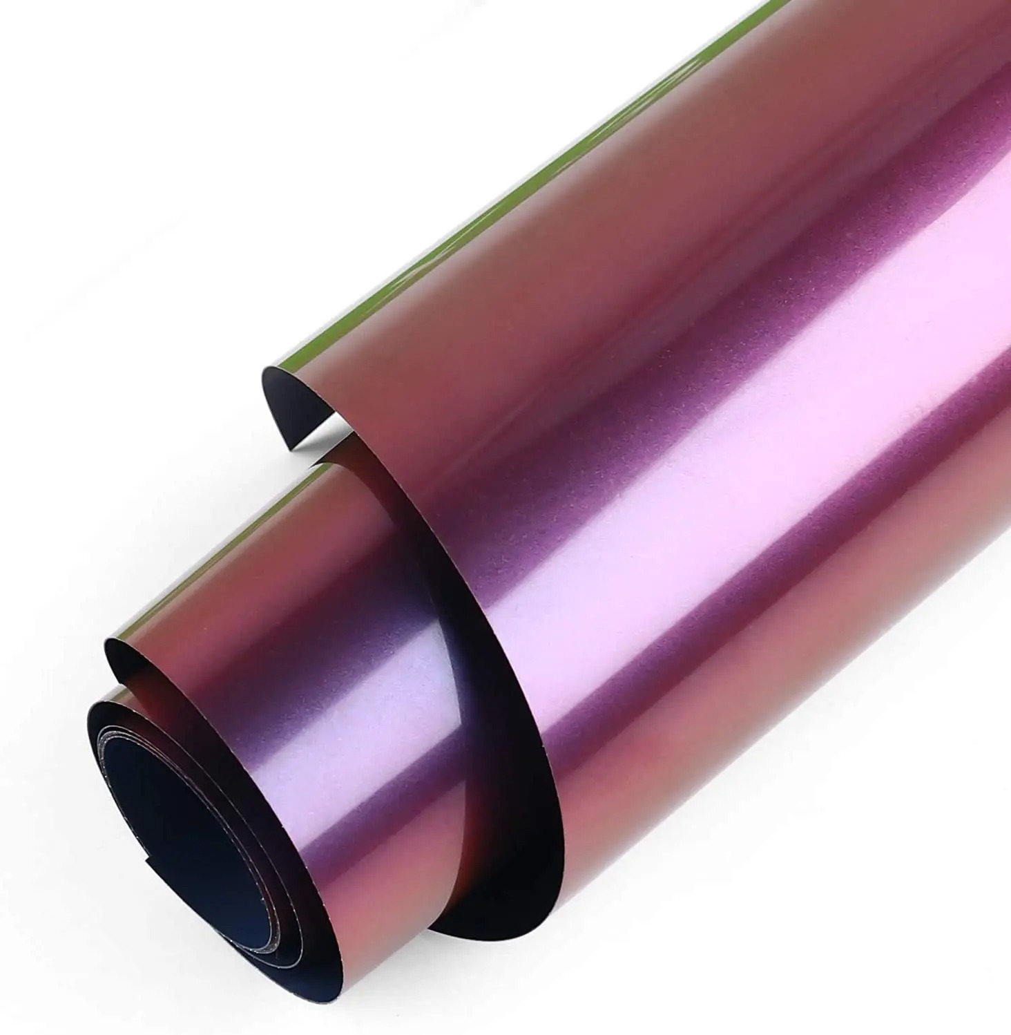 Cricut-kompatibel: 10 Meter Farbwechsel-Chamäleon Flexfolie – 10 Rollen à 30 cm x 100 cm – Chamäleon HTV – Bild 12