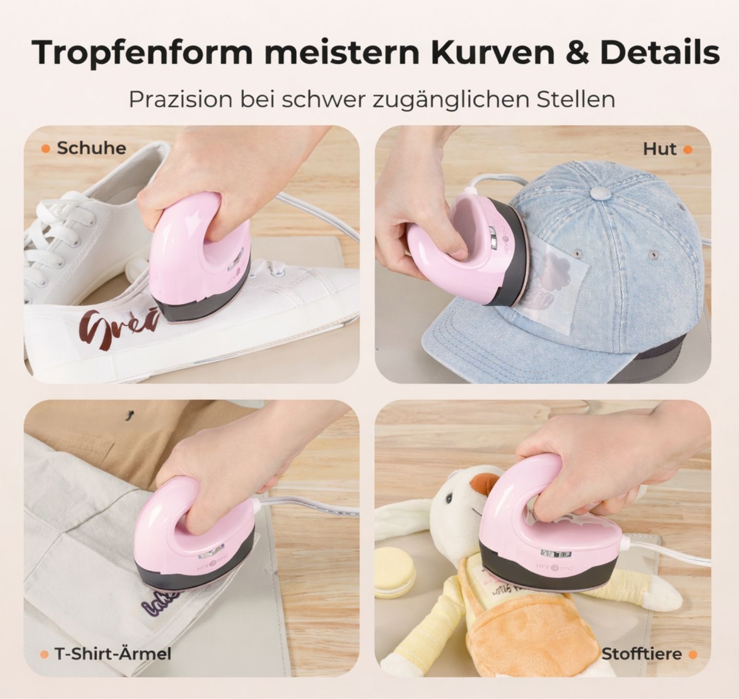 Mini Transferpresse – Kompakt & Tragbar mit 3 Temperaturstufen – Bild 3