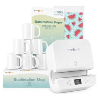 Automatische Tassenpresse / Tumbler-Heißpresse. 280–850 ml. Weiß