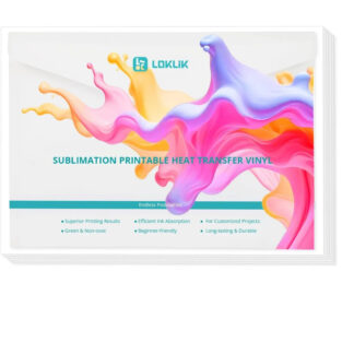 Cricut-kompatibel Plotter Sublimations-HTV 21,6 x 27,9 cm – 15er oder 30er Set