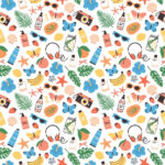 Cricut-kompatibel Infusible Ink Transferfolie Cartoon 30,5 x 30,5 cm – 1 Stück – Farbe: CT-1597