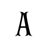 Mermaid Monogramm Schriftart – Dekoratives Alphabet mit Großbuchstaben, Zahlen und Satzzeichen | Cricut-kompatibel