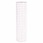 Cricut-kompatibel Transferfolie Rolle für Plotter 30,5 cm x 36,5 m – Transparent mit Raster für Plotter Folien