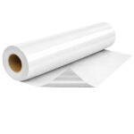 Cricut-kompatibel Plotter Bügelfolie Weiß 30,5 cm x 15,2 m – HTV Flexfolie Rolle für Textilien