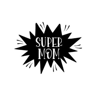 Super Mom SVG | Cricut-kompatibel