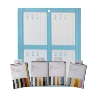 48 Karten mit Einlagen & Umschlägen + passende Kartenmatte – für Cricut Maker, Explore, Joy & Joy Xtra
